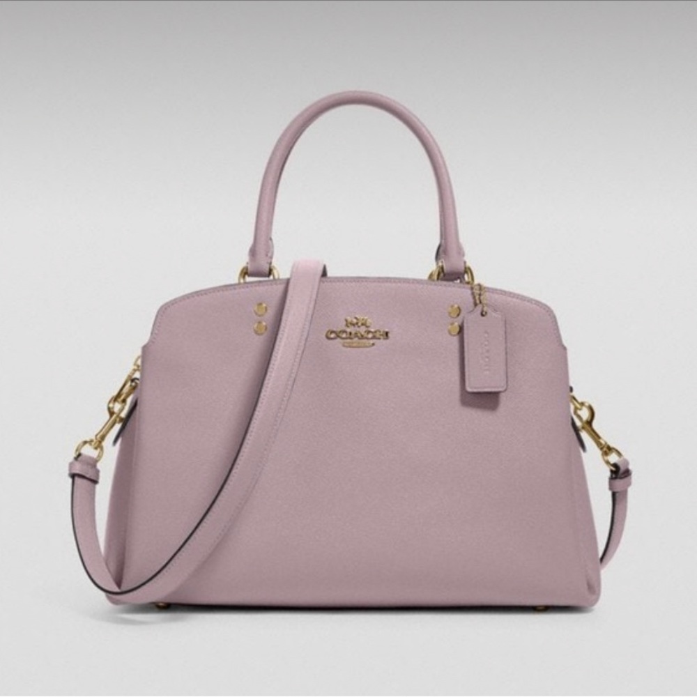 Coach Lillie Carryall bag in Gold/Pink